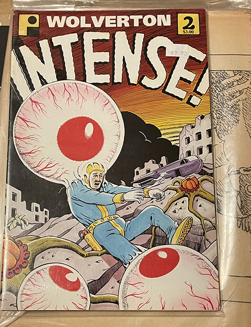 Cover of Intense #2, a comic by Basil Wolverton