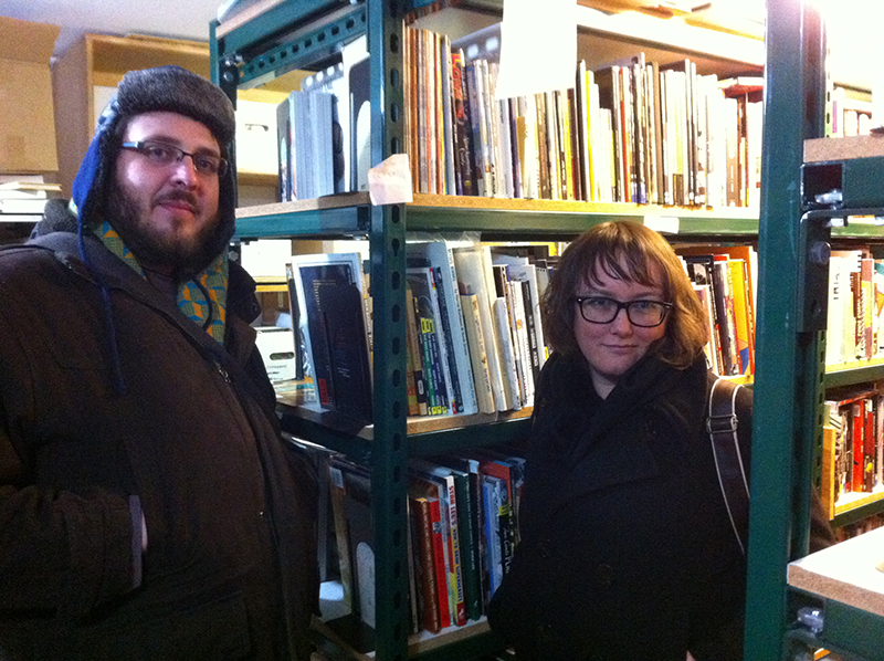 Fantagraphics basement photo by Jen Vaughn