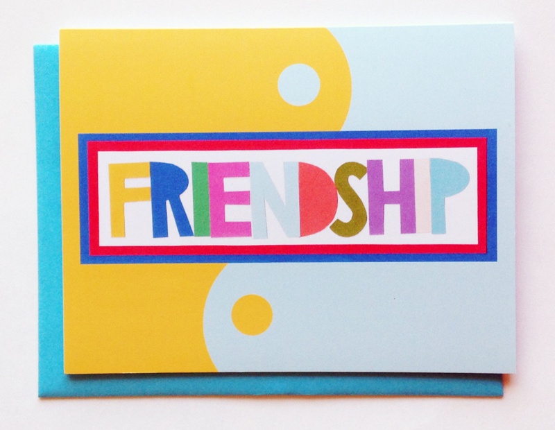 Glademade Friendship Card