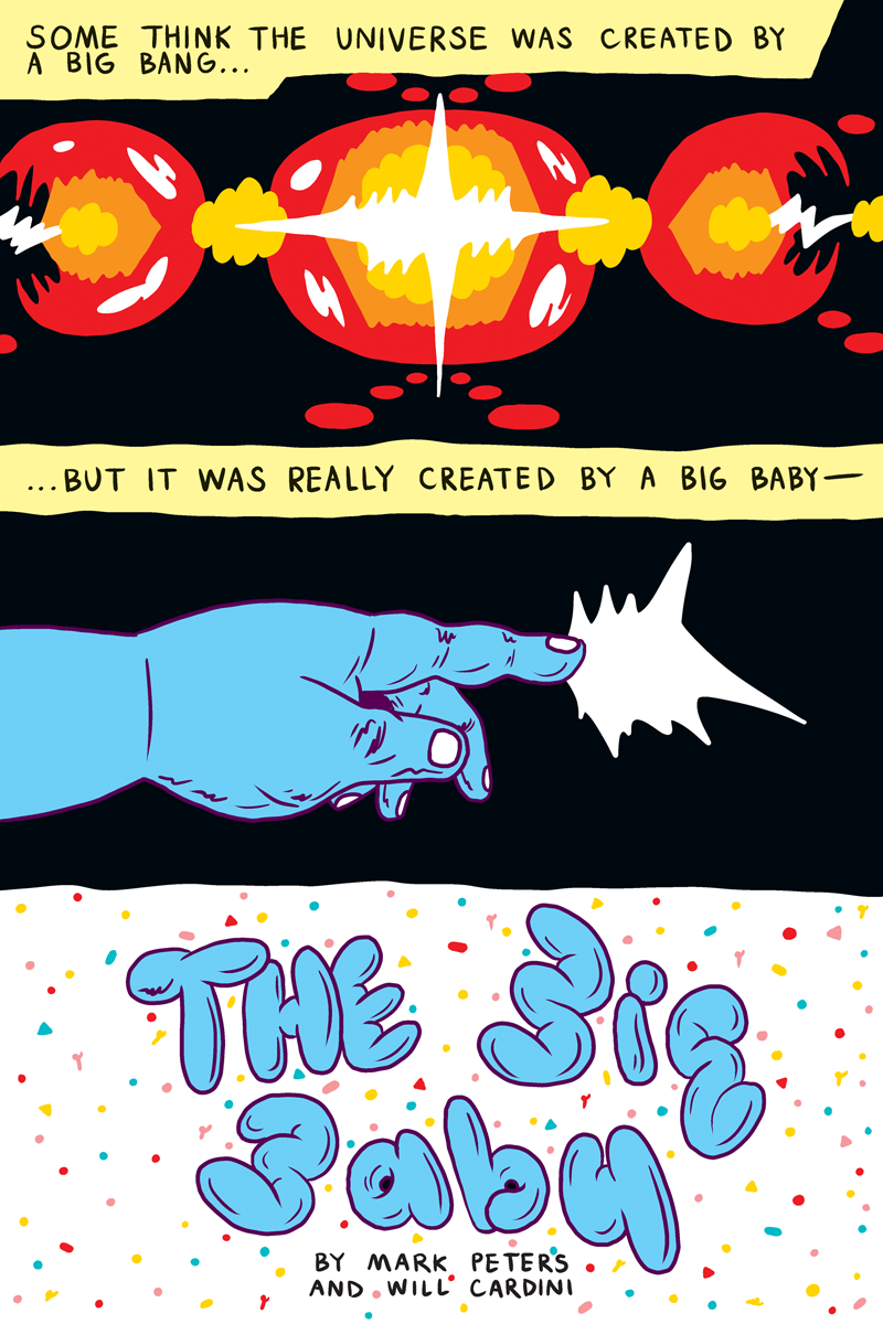 The Big Baby comic by Mark Peters and Will Cardini page 1