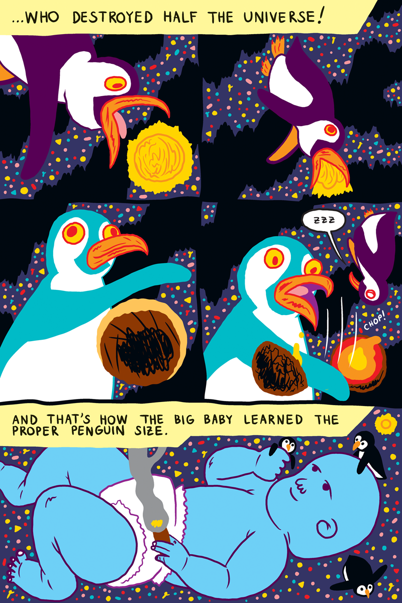 The Big Baby comic by Mark Peters and Will Cardini page 5