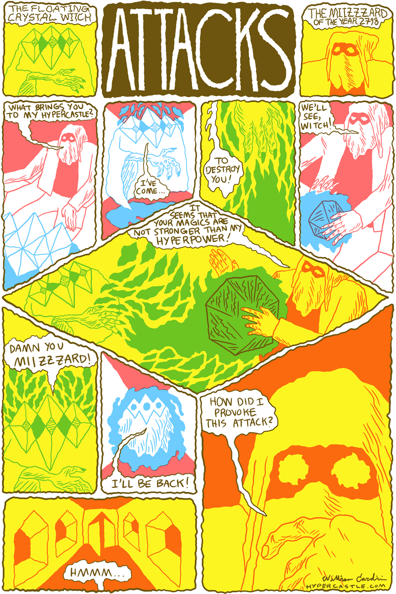 Witch ATTACKS comic by Will Cardini