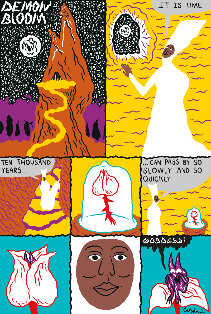 Demon Bloom comic by Will Cardini