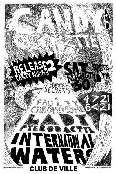 Candy n Cigarettes 2 Release Party Flyer