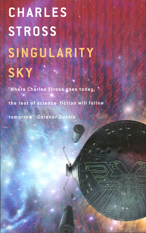 Cover of Singularity Sky by Charles Stress