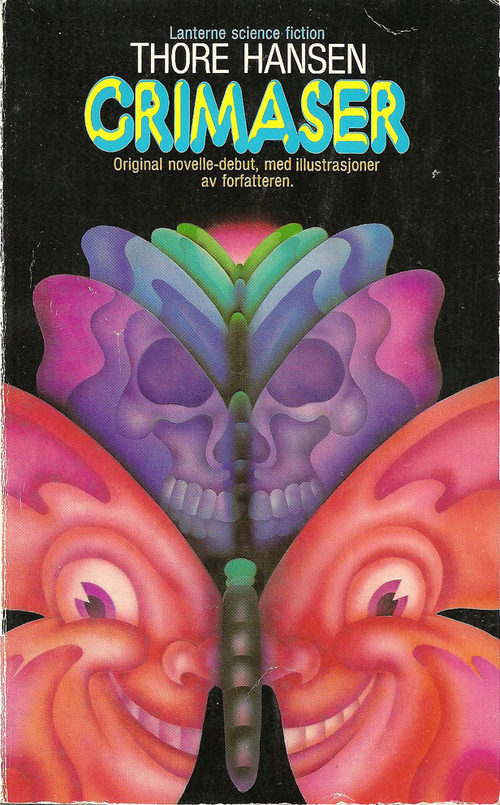 Thore Hansen: Grimaser. Publisher: Gyldendal Lanterne 1975. Cover: Peter Haars.