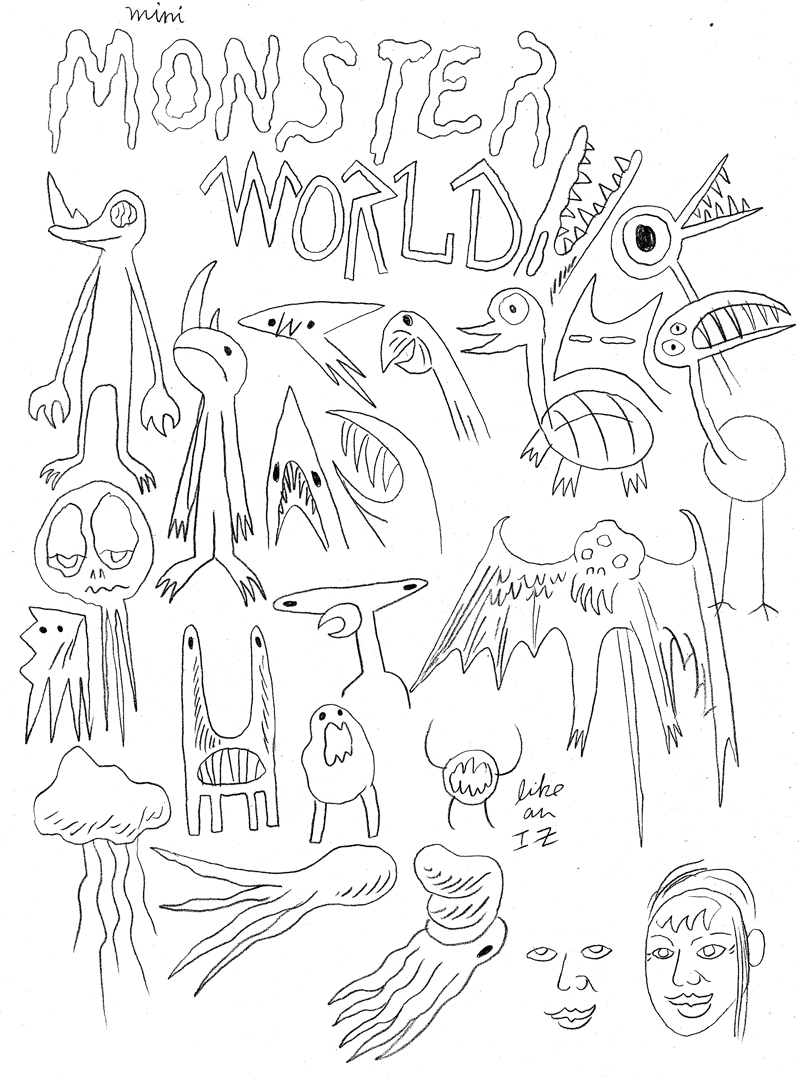 Mini Monster Sketches