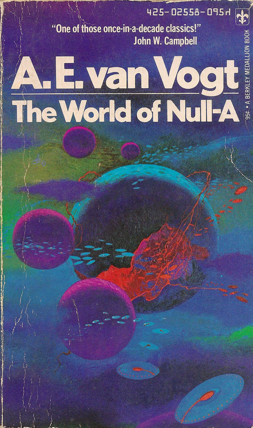 Paul Lehr cover of The World of Null-A by A. E. van Vogt
