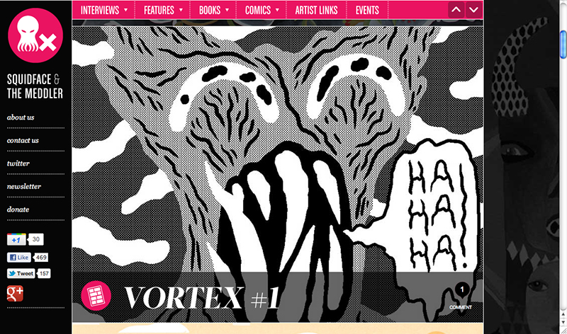 VORTEX #1 Preview on Squidface & the Meddler