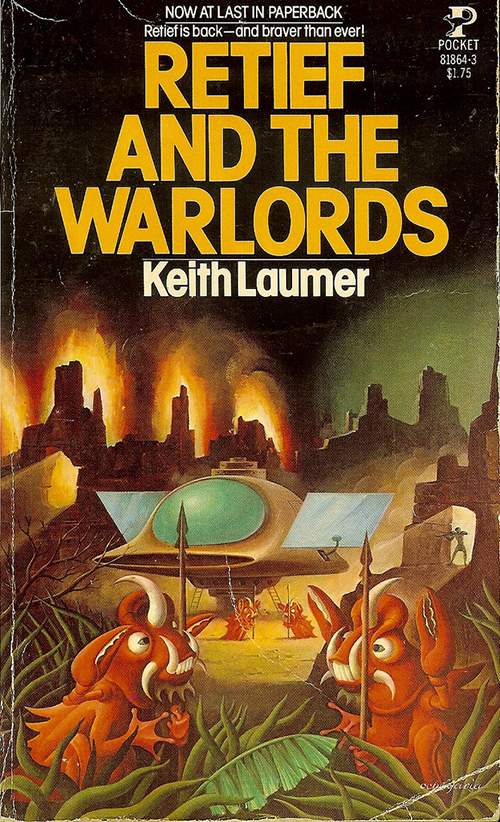 Retief and the Warlords by Keith Laumer, cover by Carlos Victor Ochagavia