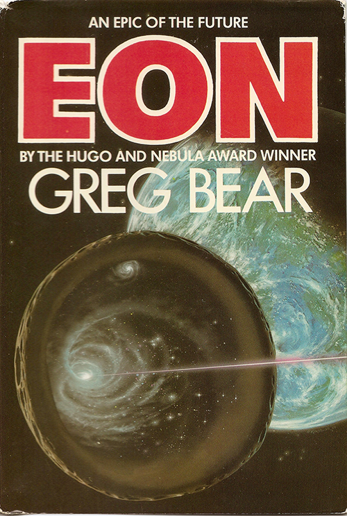 Eon by Greg Bear, cover by Ron Miller