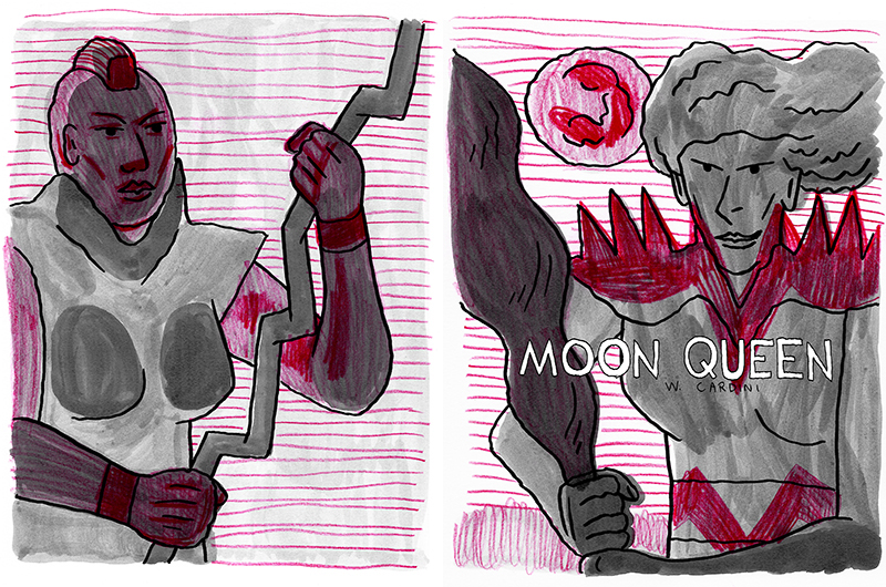 Moon Queen Cover Spread B Side