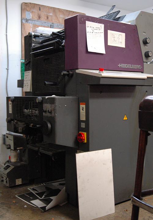 The Heidelberg at 1984 Printing