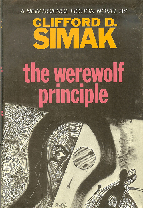 The Werewolf Principle by Clifford D Simak, cover by Richard M Powers
