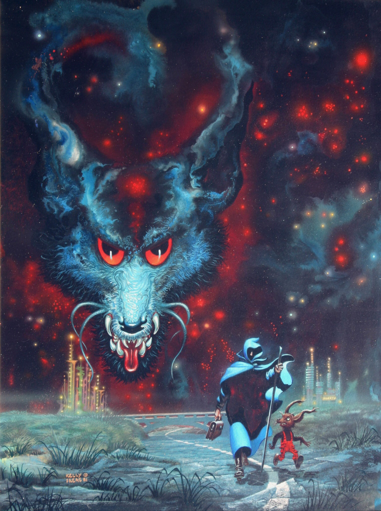 The Werewolf Principle by Clifford D Simak, cover by Kelly Freas