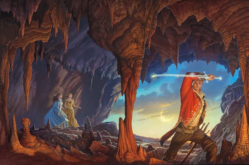 Michael Whelan A Memory of Light cover painting
