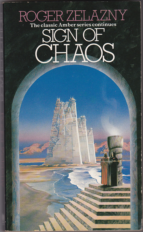 Sign of Chaos by Zelazny, cover by Geoff Taylor