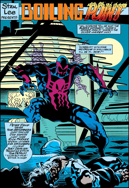 Spider-Man 2099 #14 by Tom Grindberg