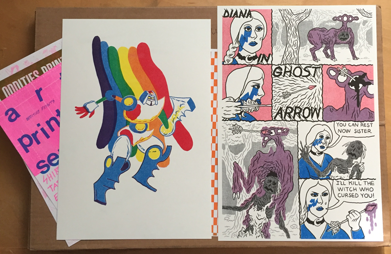 Will Cardini risograph prints