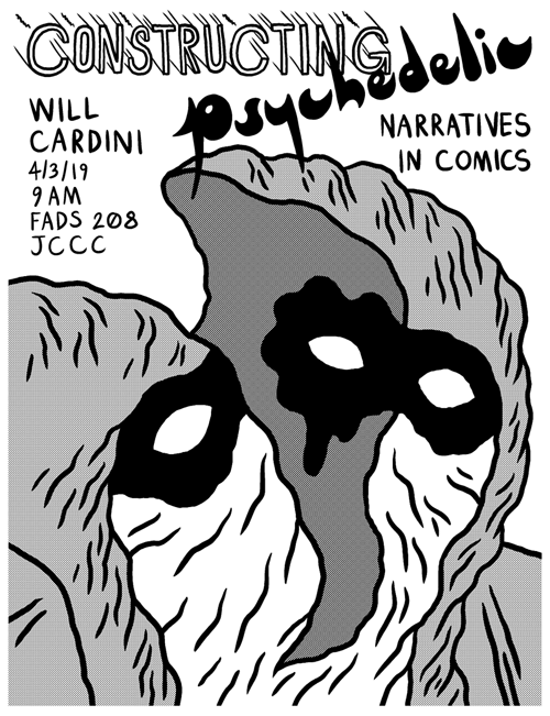 Constructing Psychedelic Narratives in Comics presentation poster