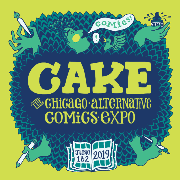 CAKE 2019 poster by Marnie Galloway