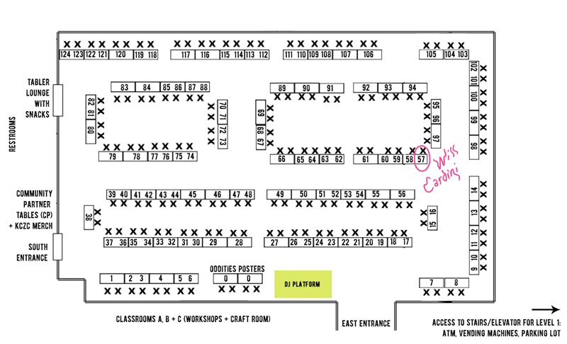 KC Zine Con 5 Pierson Auditorium on UMKC map