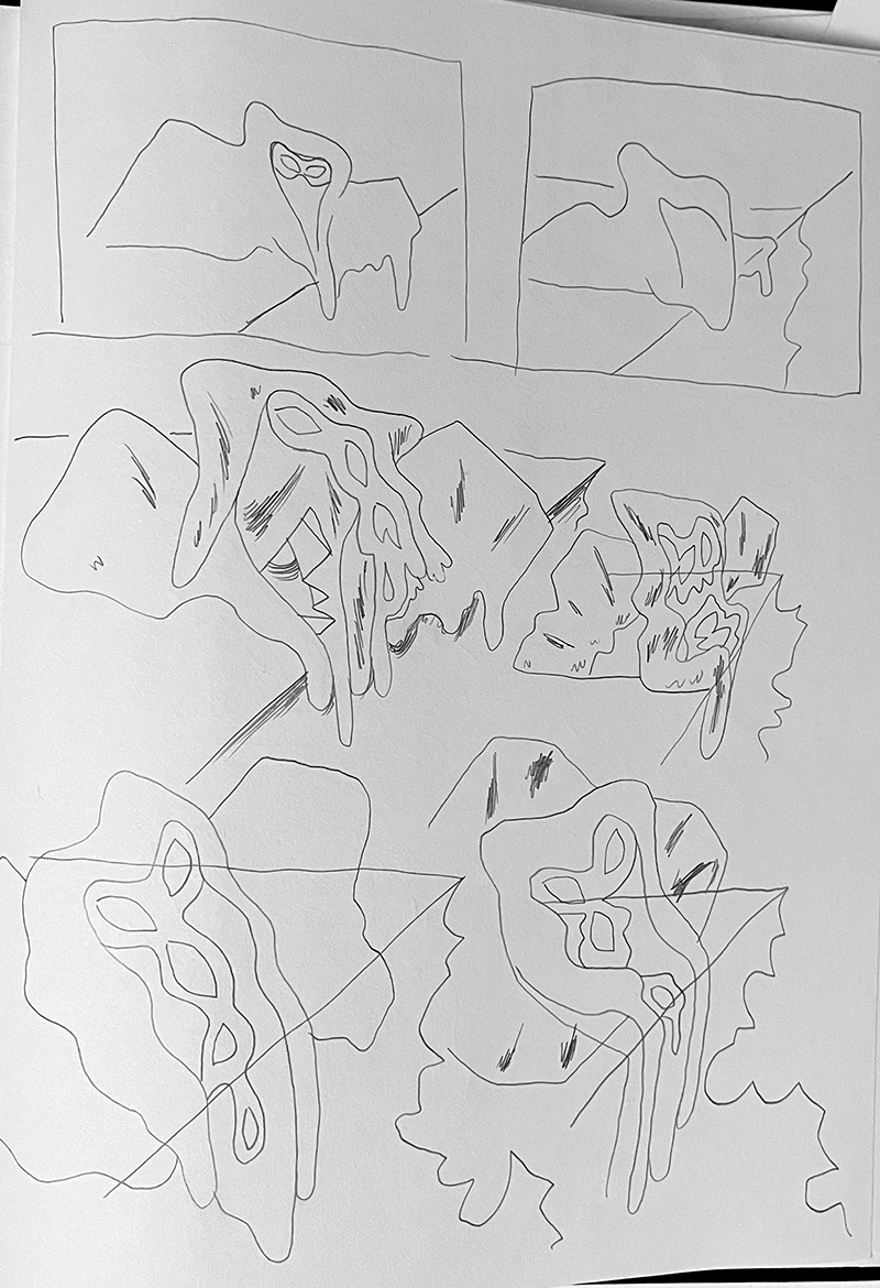 Sketches of melting Miizzzards